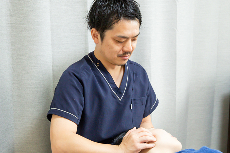 当サロンの小顔矯正の特徴 国家資格保有者による施術