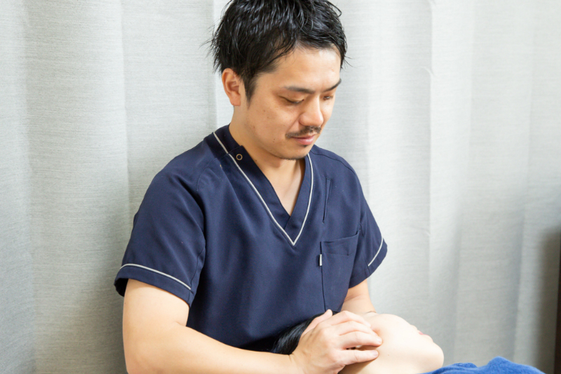 当サロンの美容整体の特徴 国家資格保有者による施術